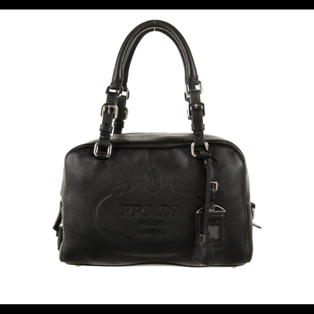 PRADA
Vitello Daino Bowler Bag